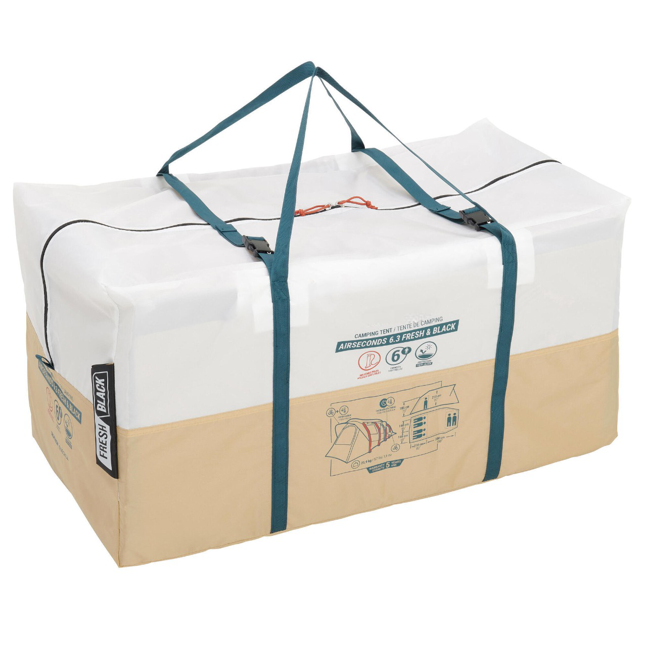 Blackout tent - inflatable air seconds