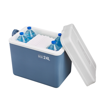Cool Preserved Camping Rigid Cooler - 24 L