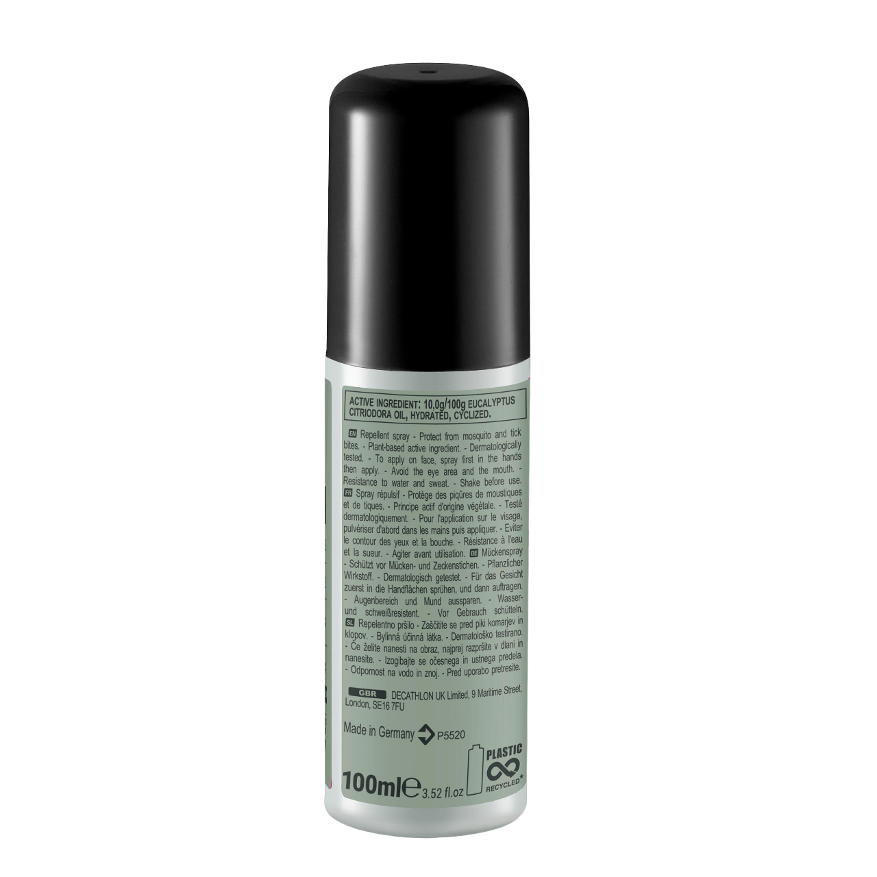 Anti-mosquito and tick repellent spray