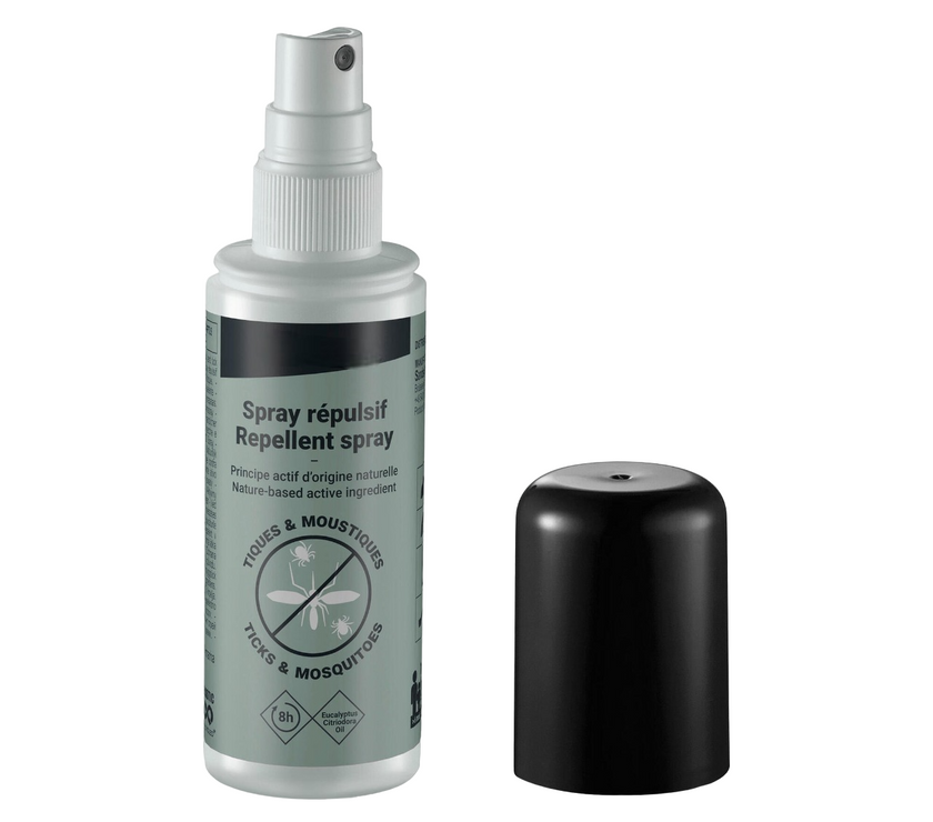 Anti-mosquito and tick repellent spray