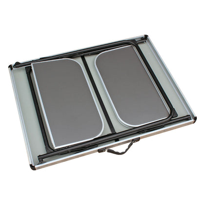 Alu Top Camping Table with folding side tables